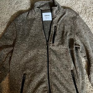 Medium Brown Zip Up Sonoma Hoodie